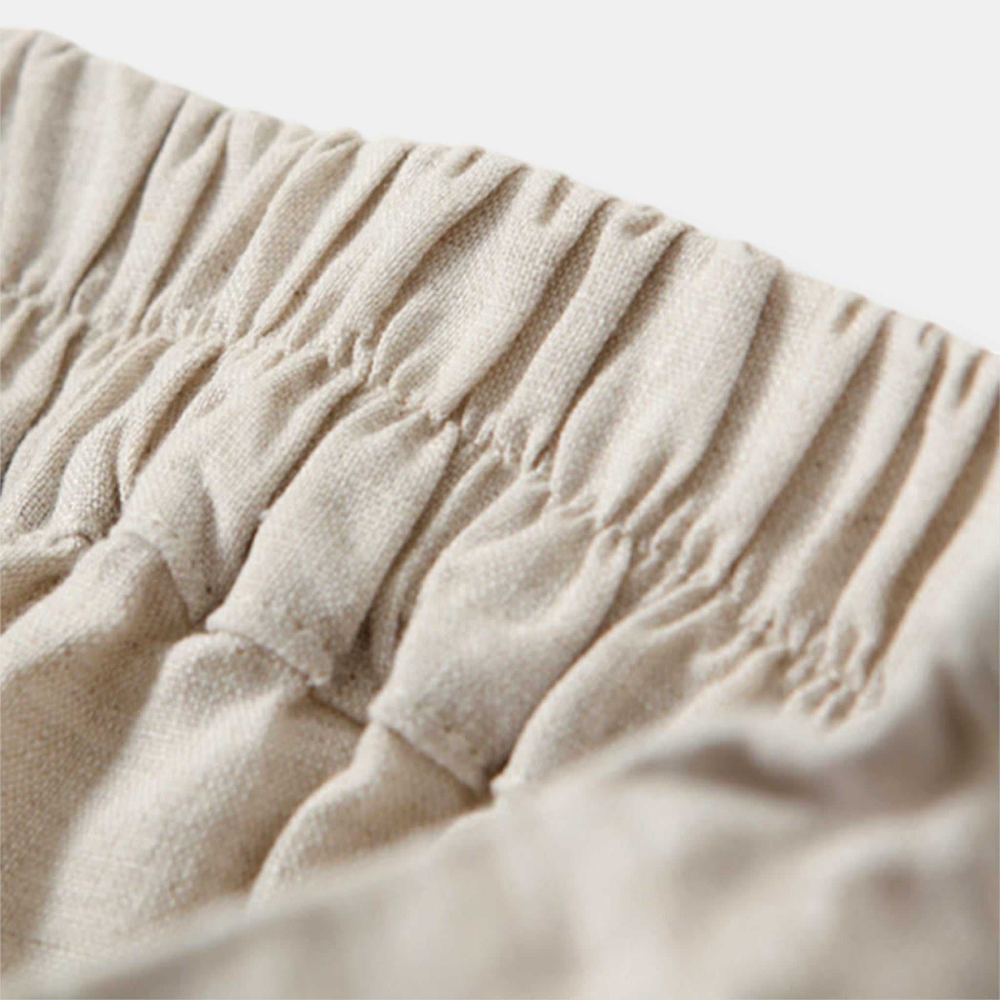 Φαρδύ Λινό Παντελόνι