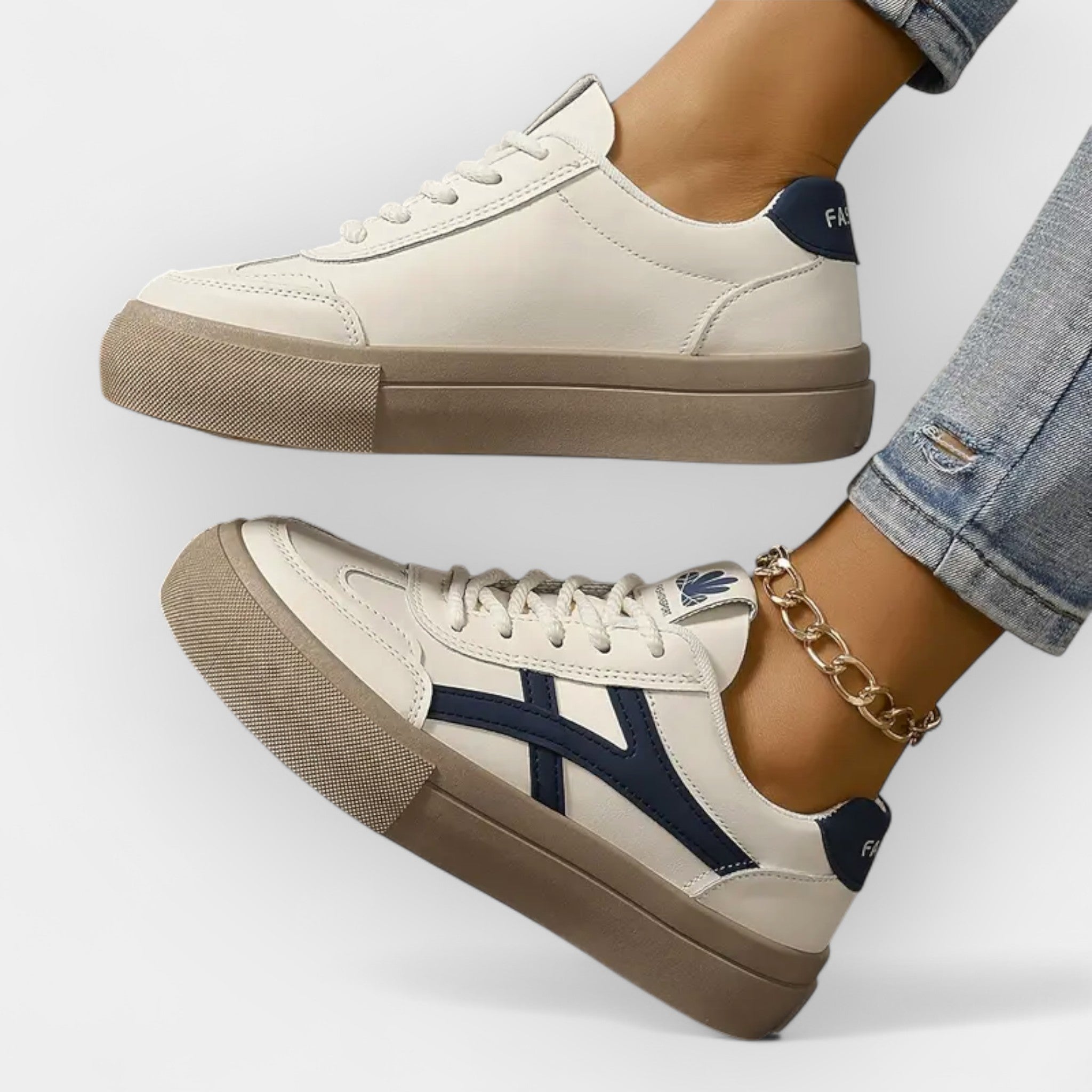 Sneakers με Ρετρό Πλατφόρμα