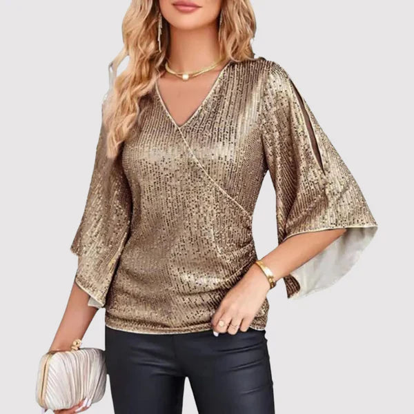 Vivian | Glitter Top