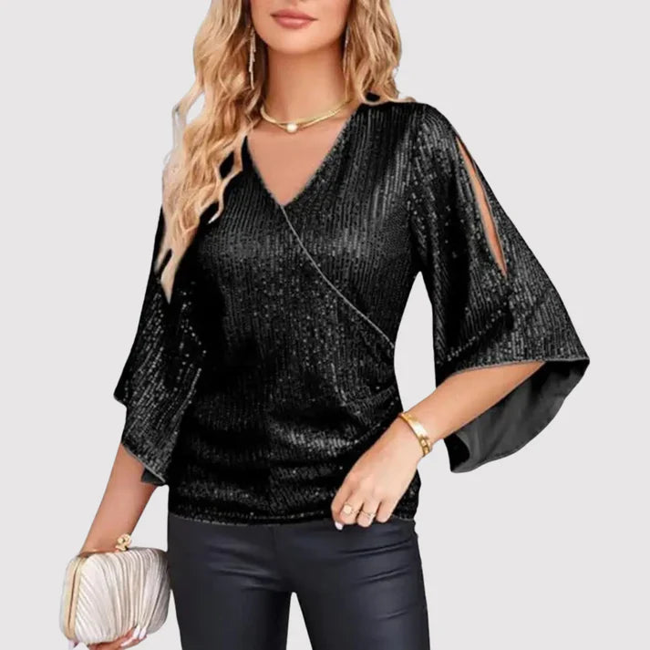 Vivian | Glitter Top
