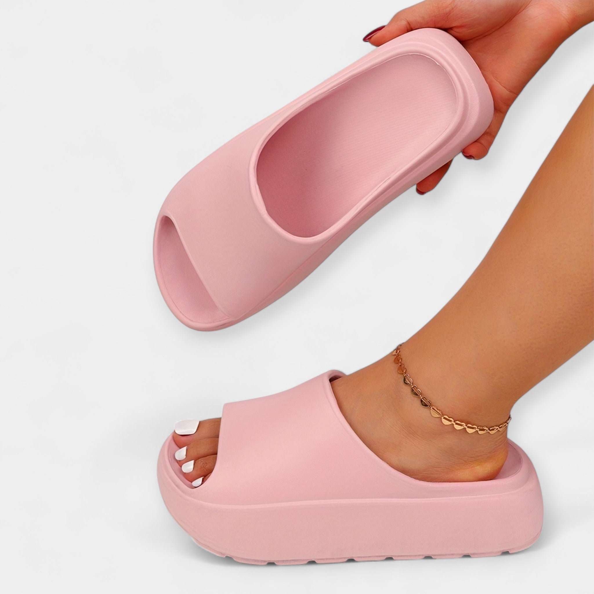 Πλατφόρμες σε Ζωηρό Ροζ