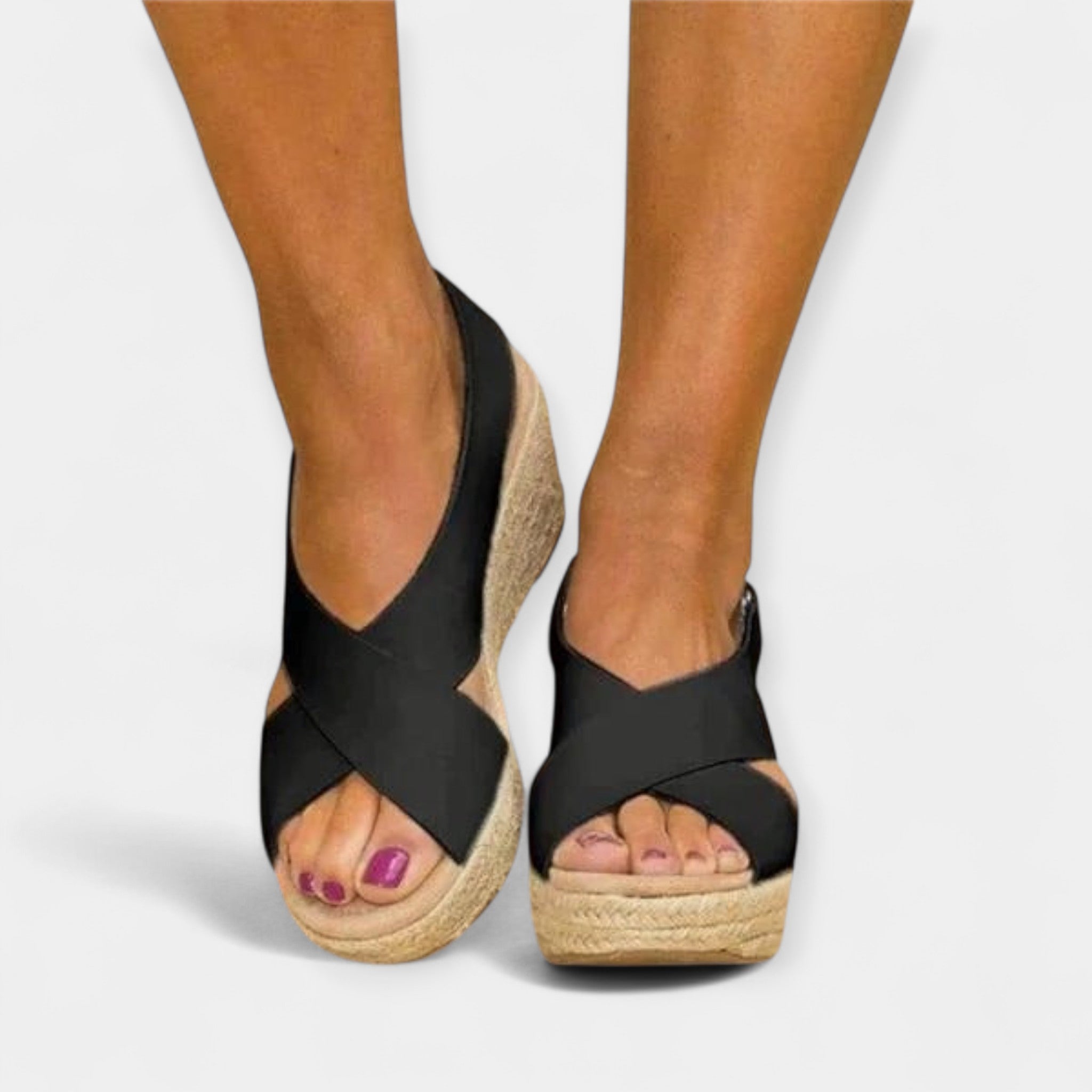 Ανατομικά Σανδάλια με Εσπαντρίγια Τακούνι