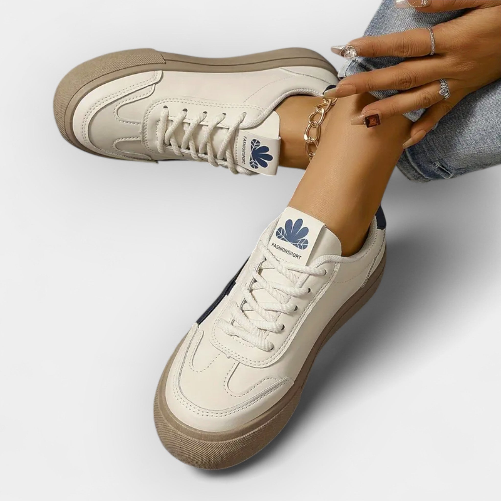 Sneakers με Ρετρό Πλατφόρμα