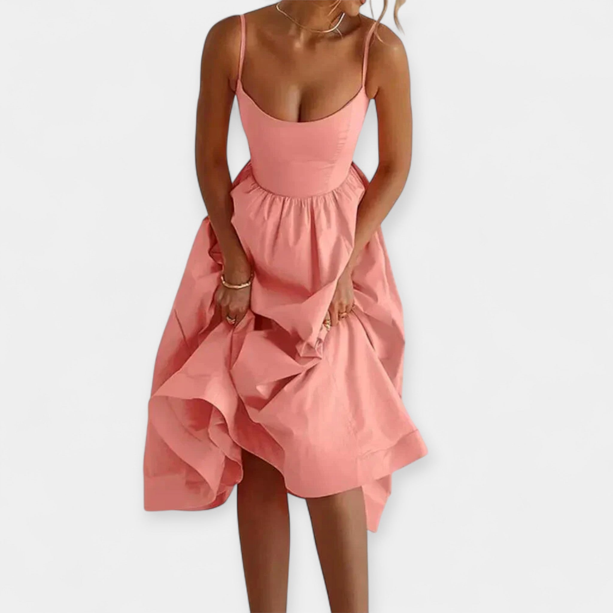 Μίνι Φόρεμα με Τιράντες