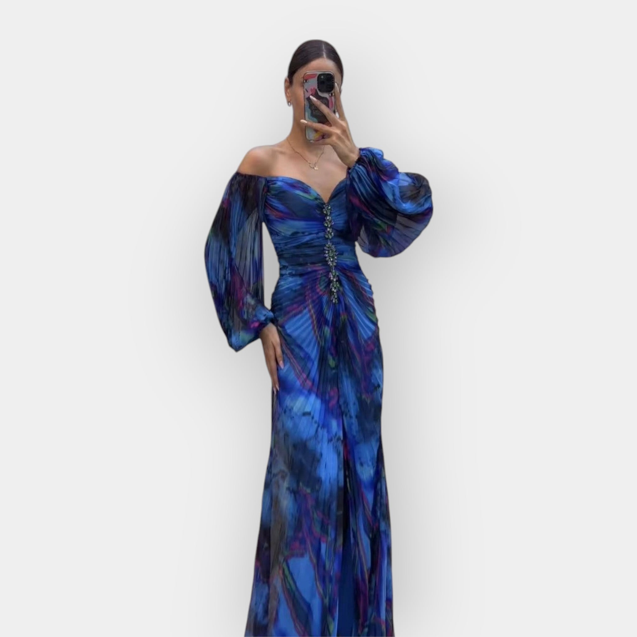 Αέρινο Φόρεμα με Σκίσιμο