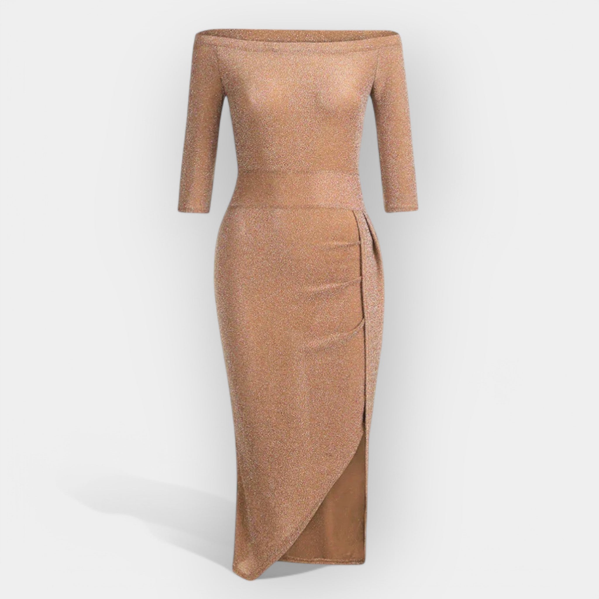 Κομψό Φόρεμα με Κοπή