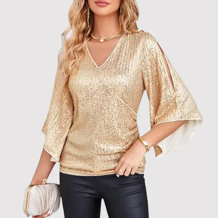 Vivian | Glitter Top