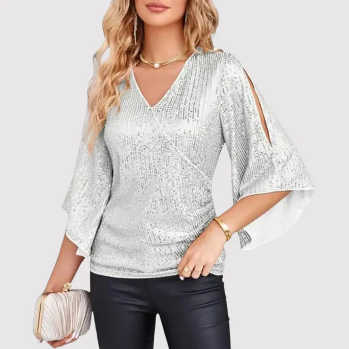 Vivian | Glitter Top