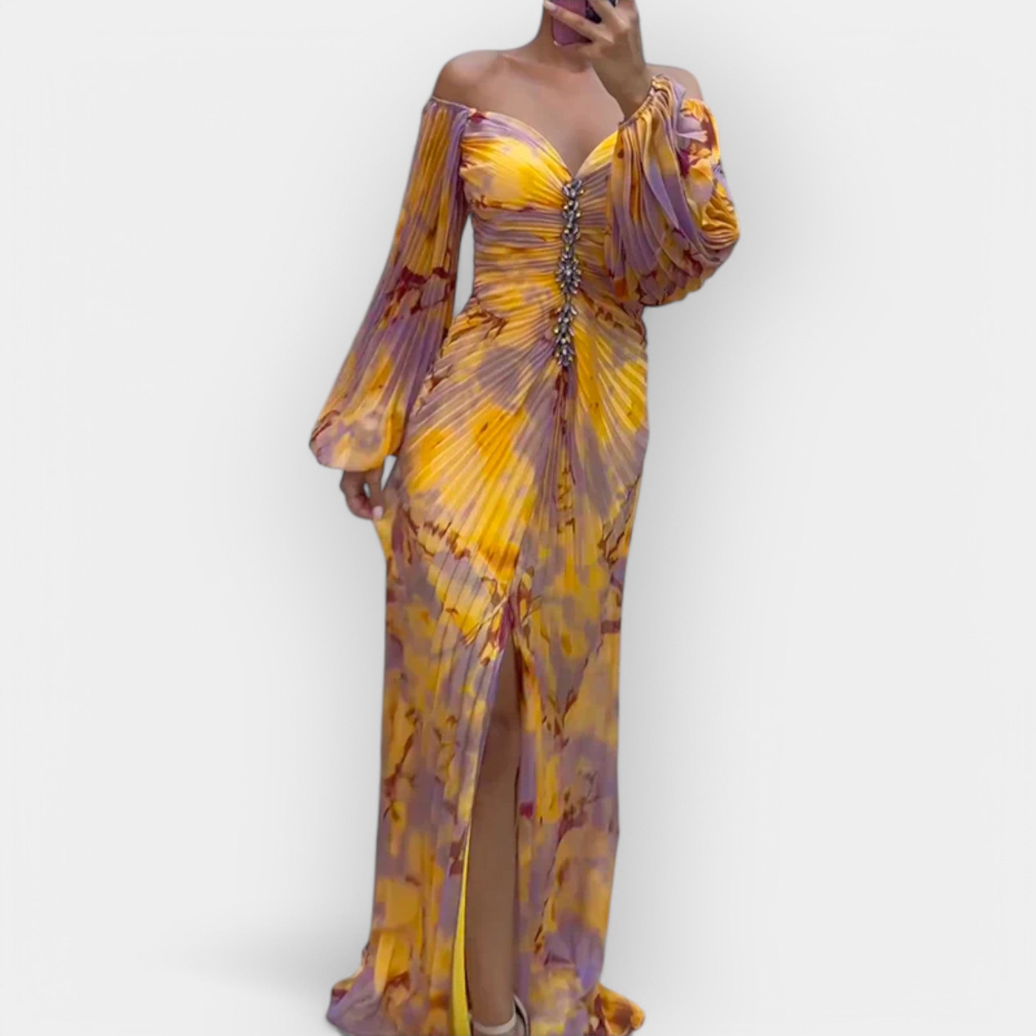 Αέρινο Φόρεμα με Σκίσιμο