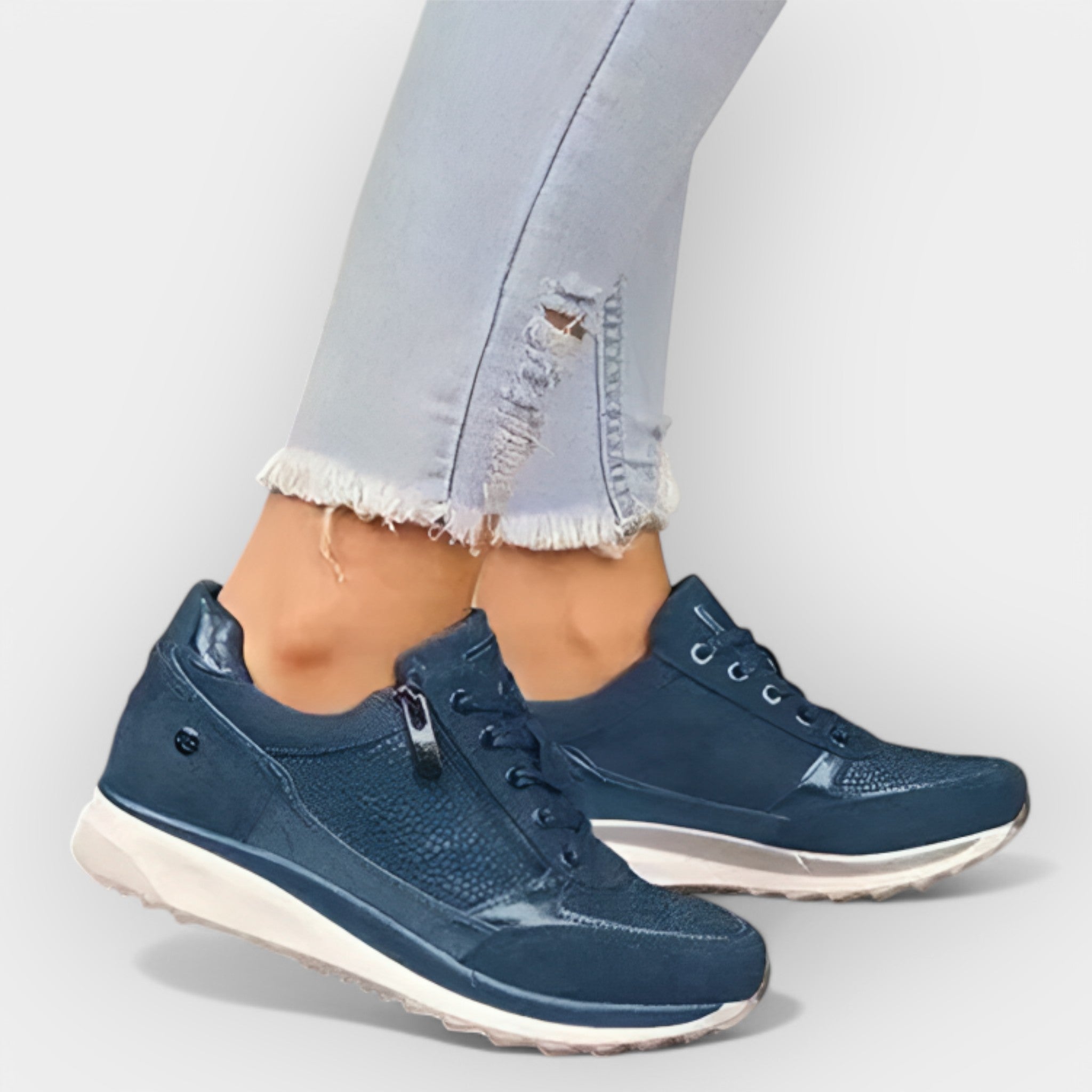 Ανατομικά Sneakers με Φερμουάρ