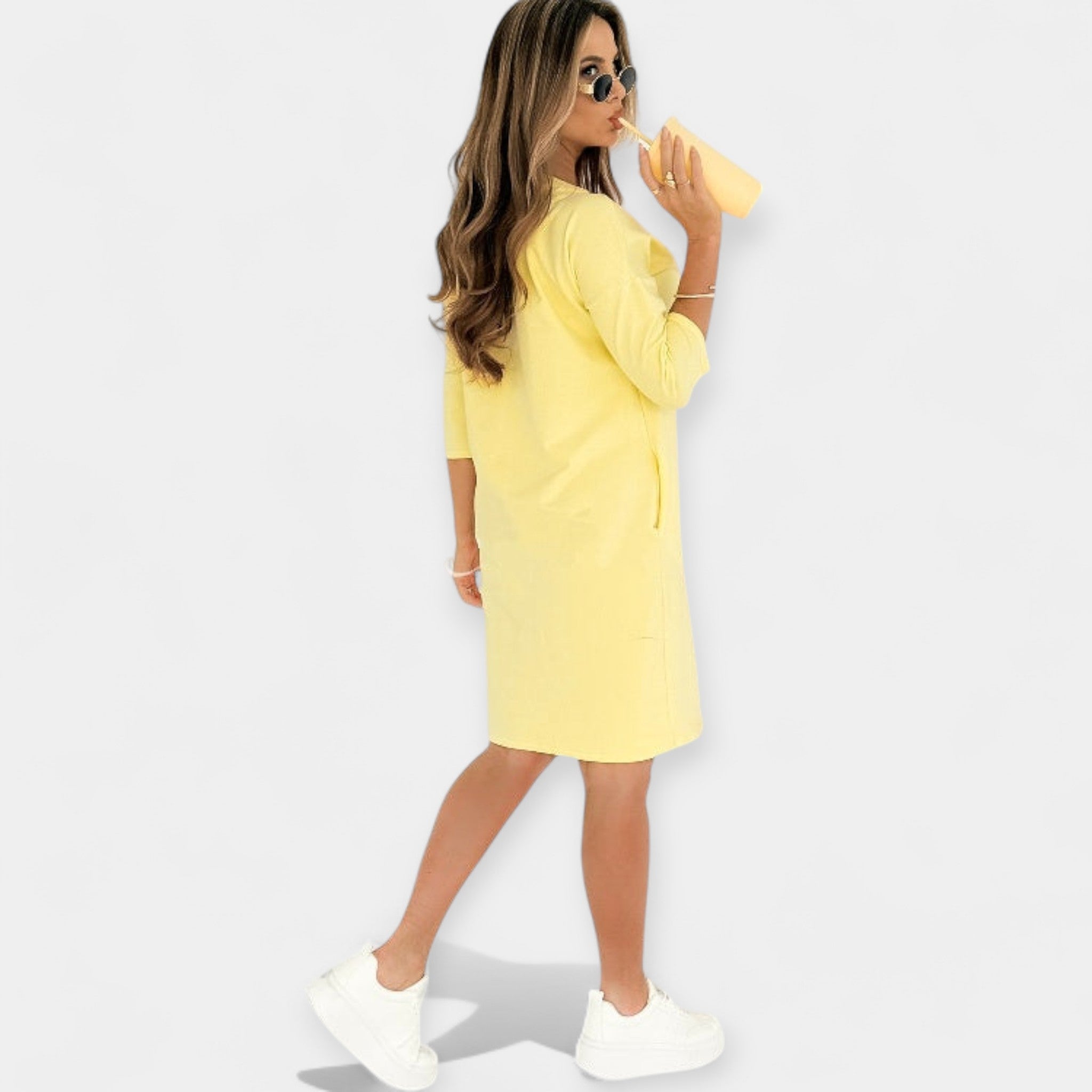 Καθημερινό Φόρεμα με Τσέπες