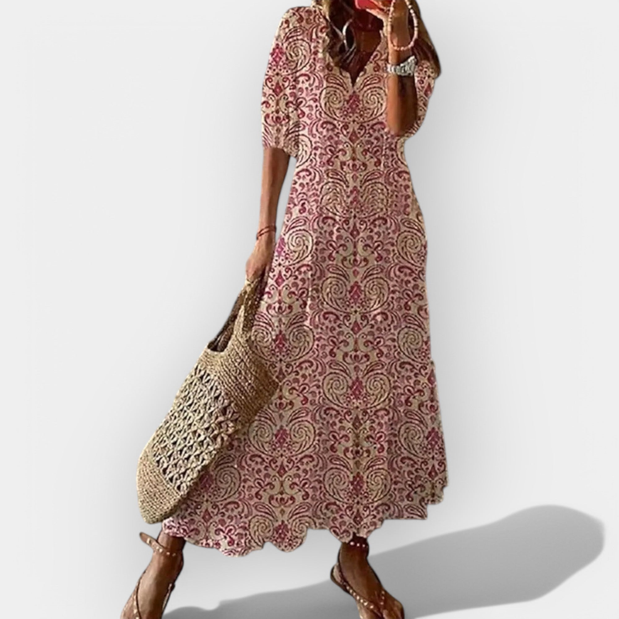 Boho Φόρεμα Κομψό