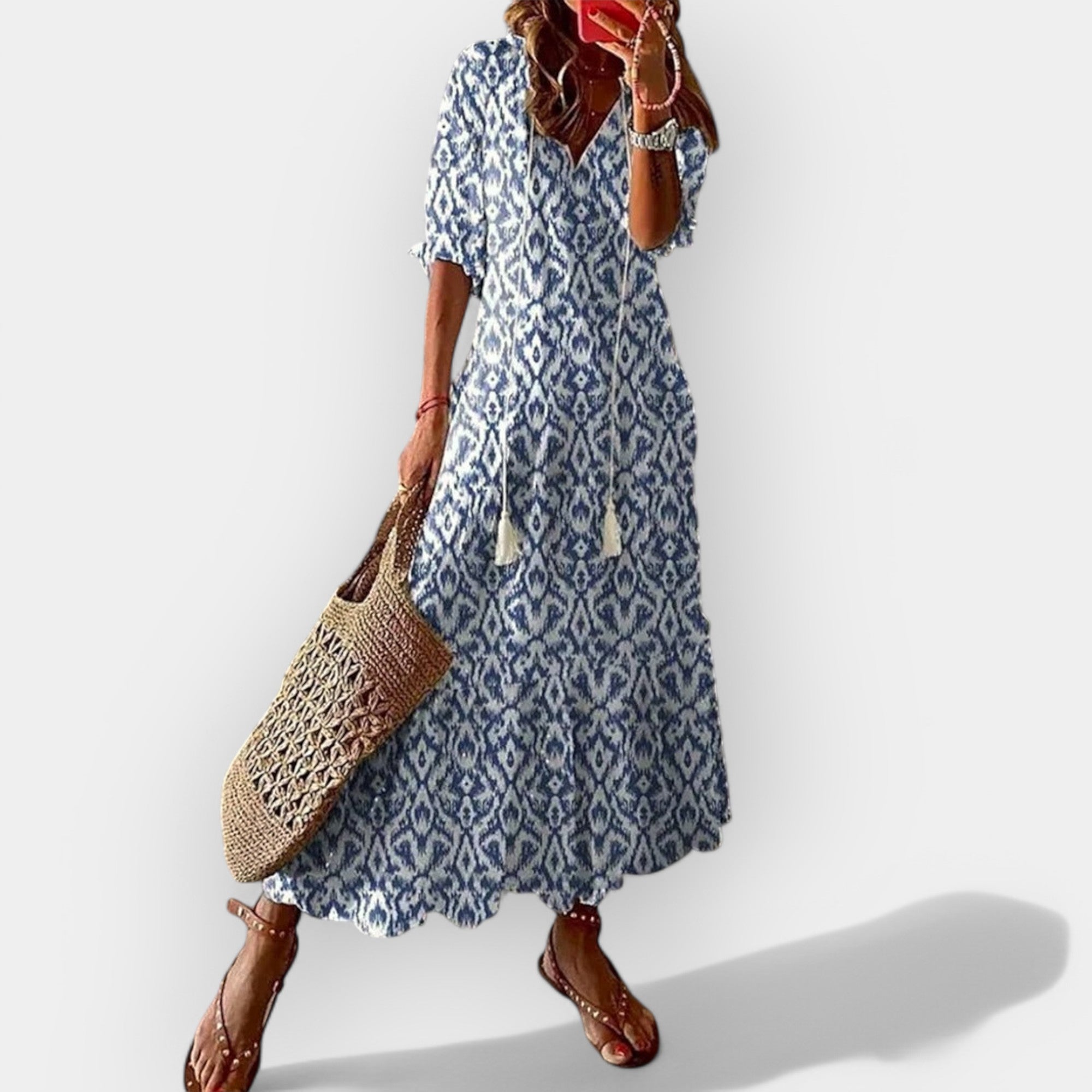 Boho Φόρεμα Κομψό